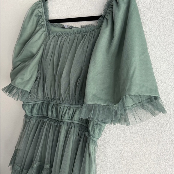 Polagram (Baltic Born) Spring Green Layered Maxi Dress - Picture 7 of 10